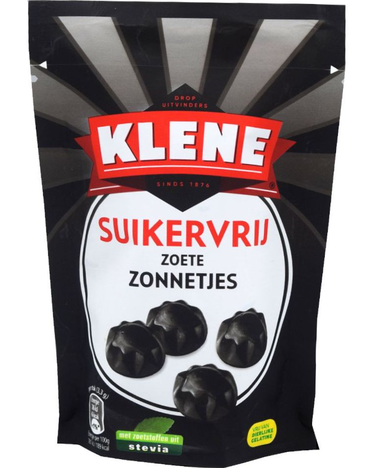 Klene Små Sukkerfrie Søte Soler 110 gram