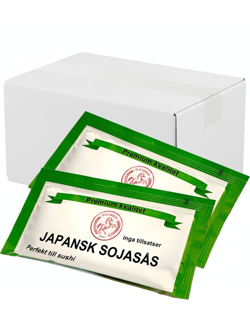 100 stk Premium Japansk Sojasaus Porsjonspakker 1 kg