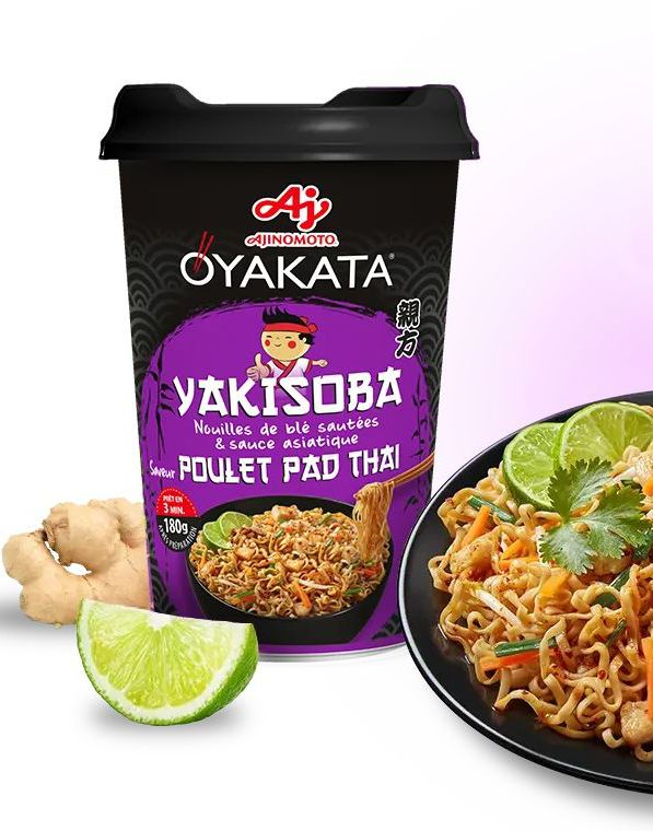 Aj Oyakata Pad Thai Chicken Flavour Noodle Cup 93 gram (Japan)