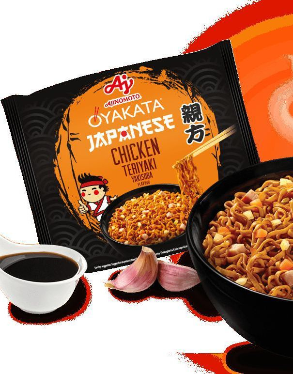 Aj Oyakata Japanese Chicken Teriyaki Yakisoba Ramen 93 gram (Japan)