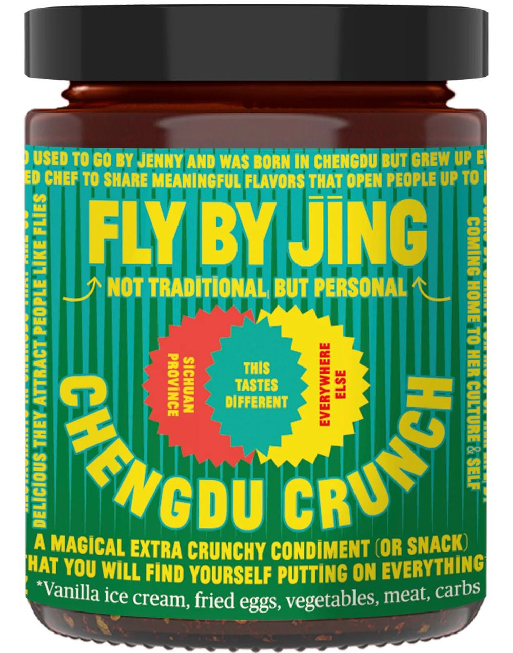 Fly By Jing Chengdu Crunch - PREMIUM Smakfull Chrunchy Chilisaus 170 gram (USA)