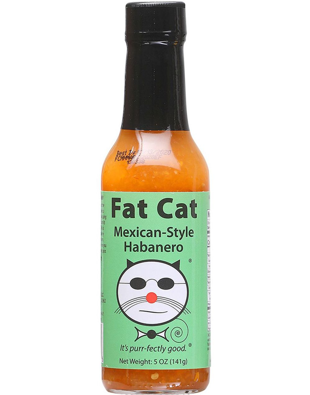 Fat Cat Mexican Style Habanero - Sterk Habanero Chilisaus 148 ml (USA)