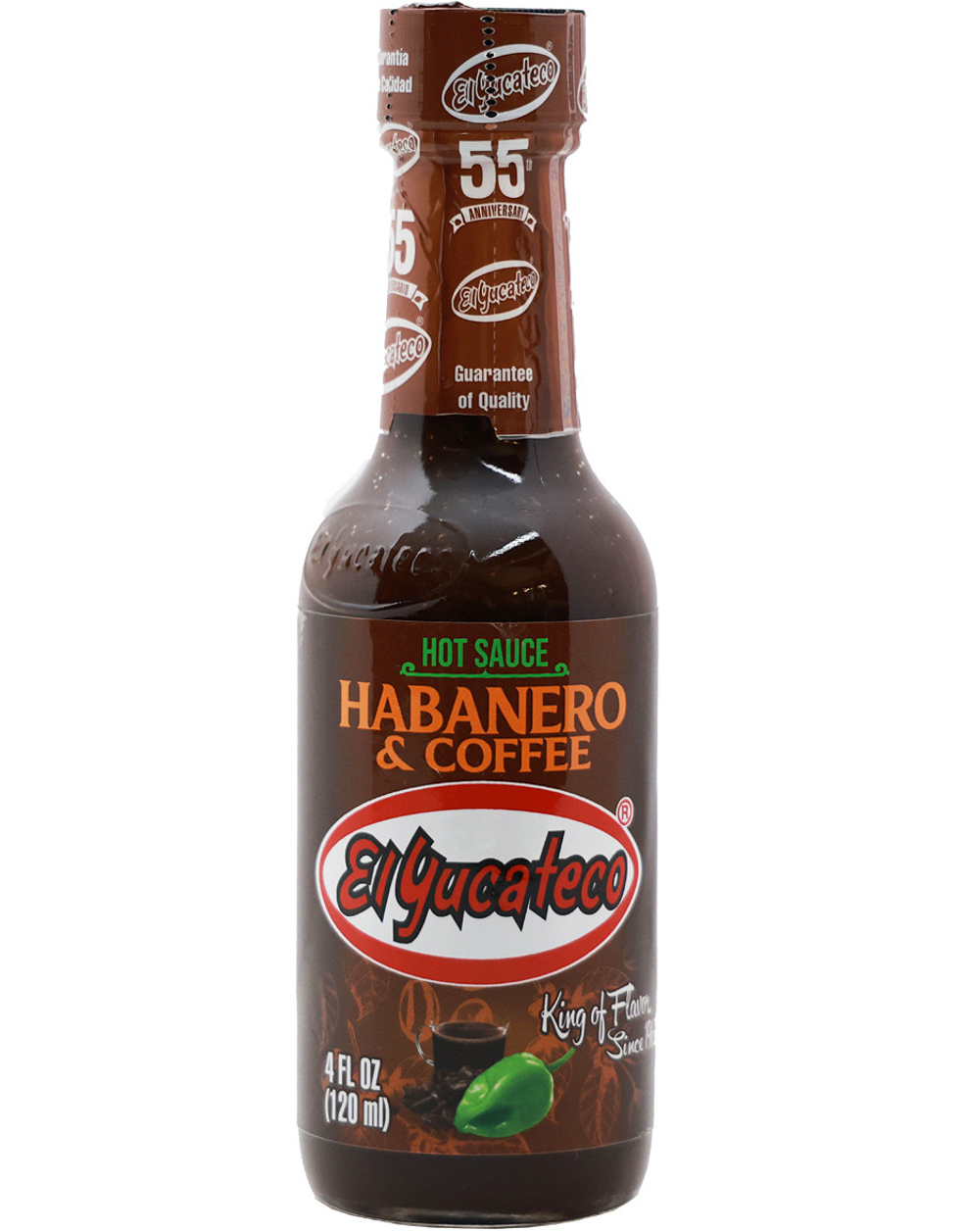 El Yucateco Habanero & Coffe Hot Sauce - 120 ml