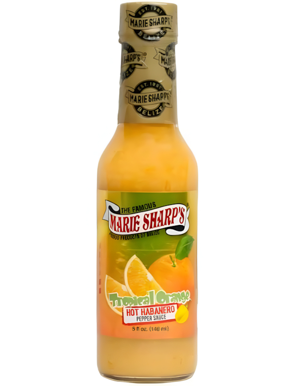 Marie Sharp's Tropical Orange Hot Habanero Sauce - 148 ml