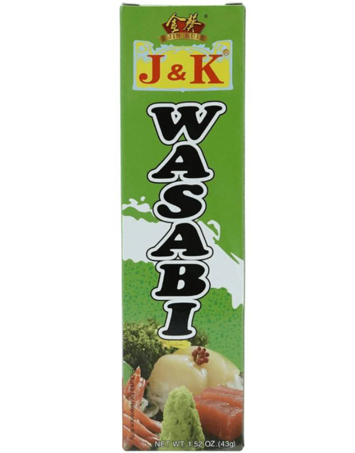 J&K Wasabi Paste - Wasabi Pasta på Tube 43 gram (Kina)
