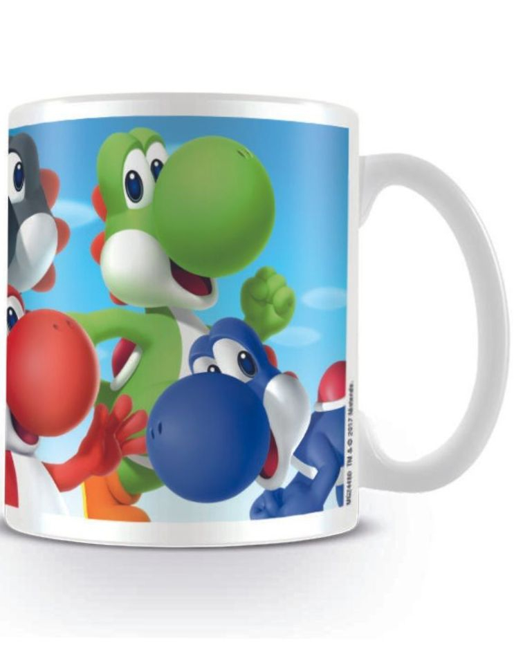 Yoshi Gjengen Keramikk Krus - Lisensiert