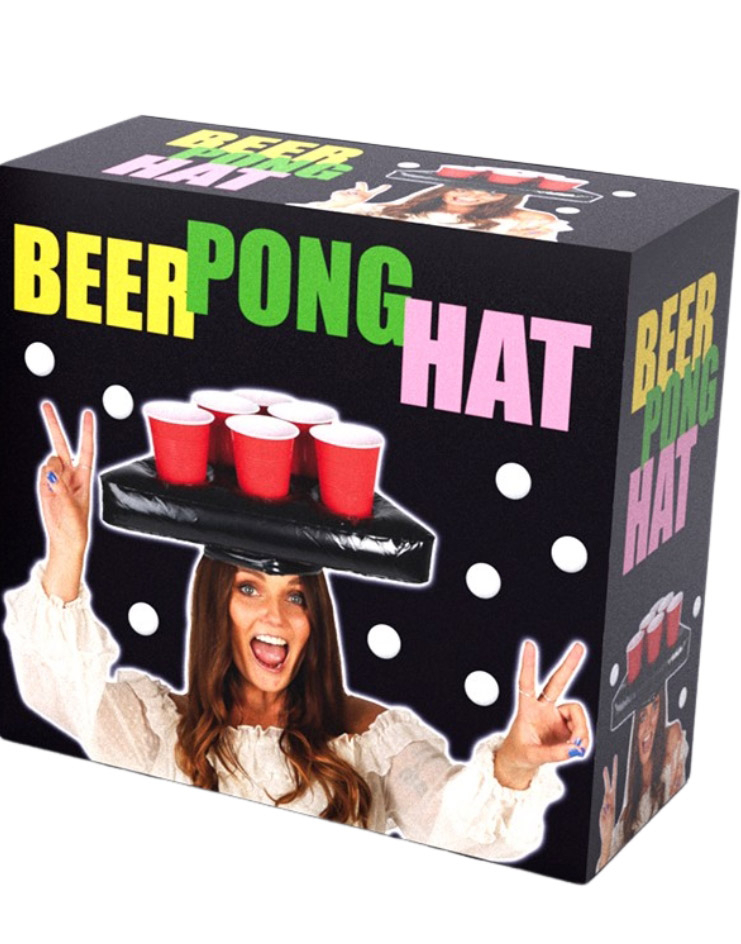 Drikkespill - Beer Pong Hatt