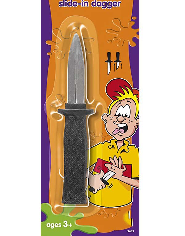 Slide in Dagger - Fake Kniv/Dolk 18,5 cm