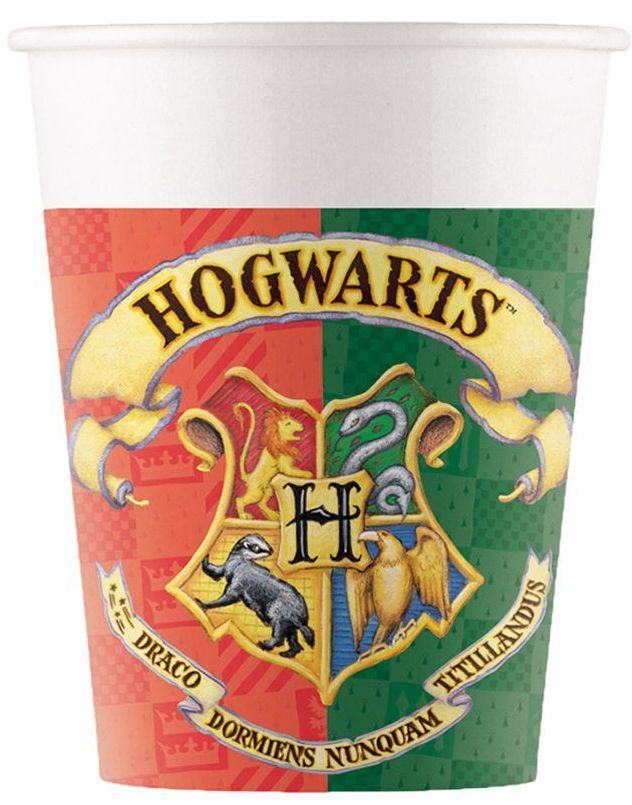 Bilde av 8 Stk Harry Potter Pappkrus 200 Ml