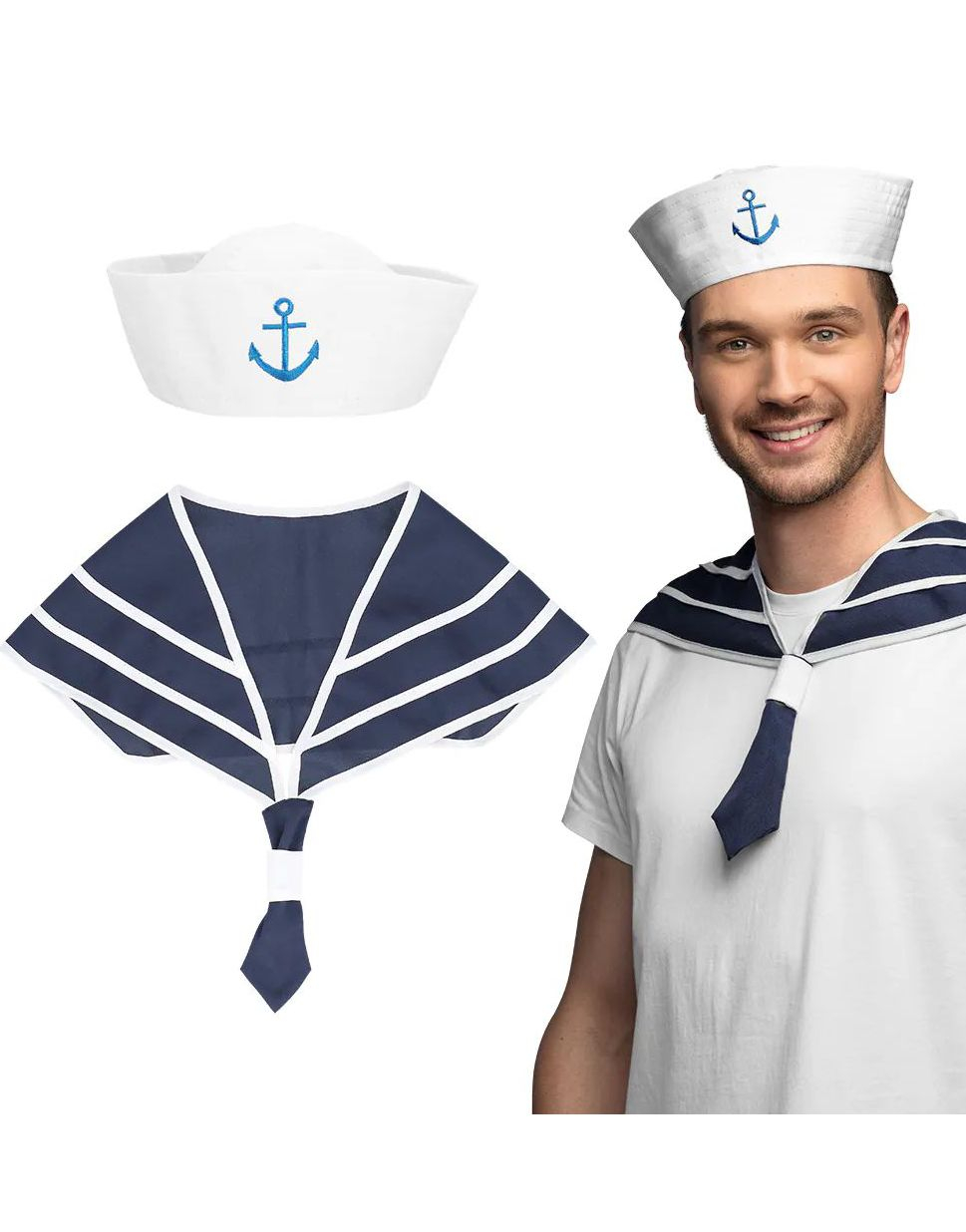 Seilerlue og Skulderkappe