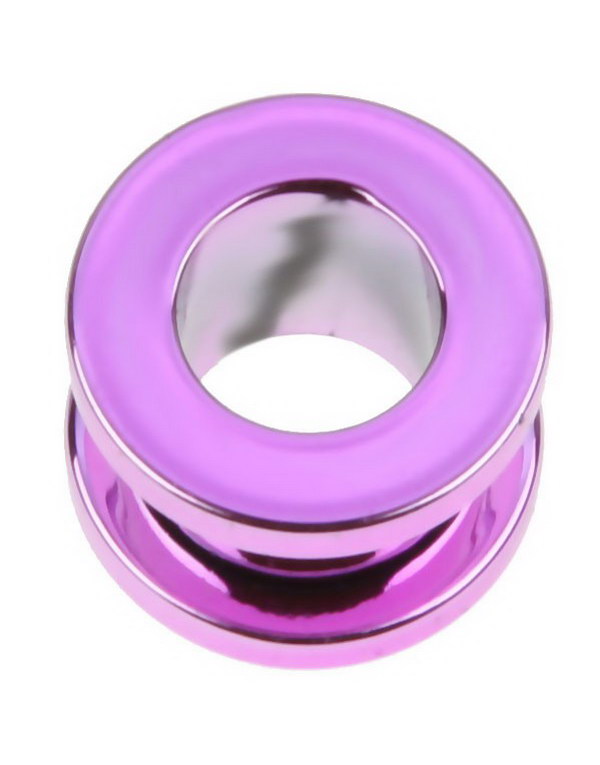 Metallic Lys Lilla Piercing Tunnel