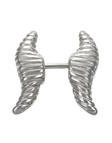 Wings with Stripes - Fake Piercing