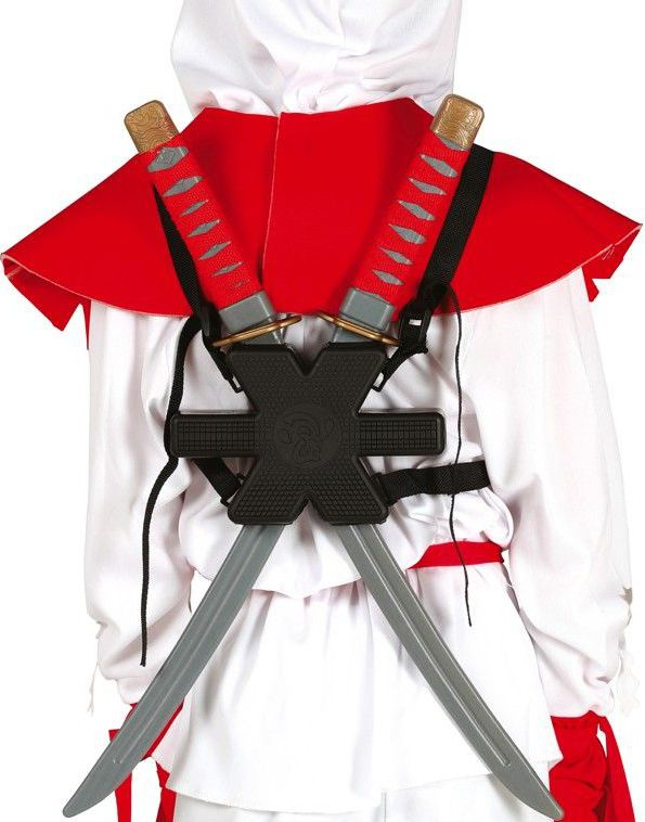 2 Samuraisverd med Skulderholder - 55 cm