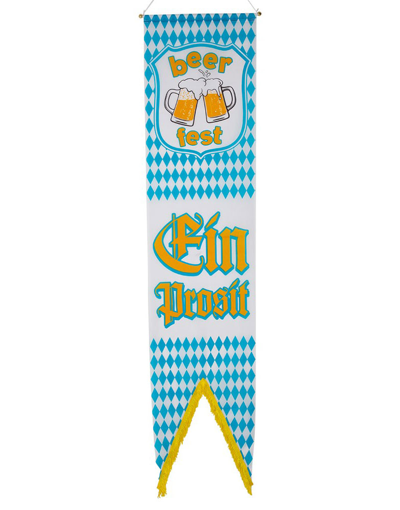 Oktoberfest Vertikalt Flagg 40x180 cm- Beer Party