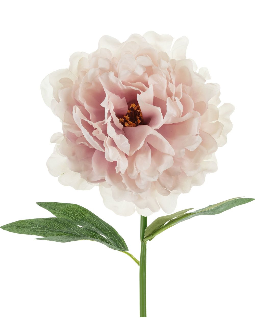 Lys Rosa Peonblomst 35 cm - Kunstige Blomster