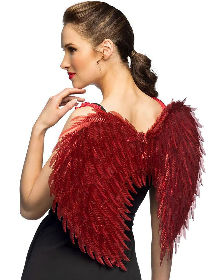 Vinger Glamorøs Rød 55x50 cm