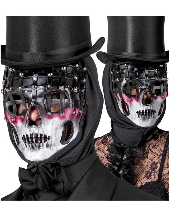 Living Dead- Skummel Maske Med Nagler