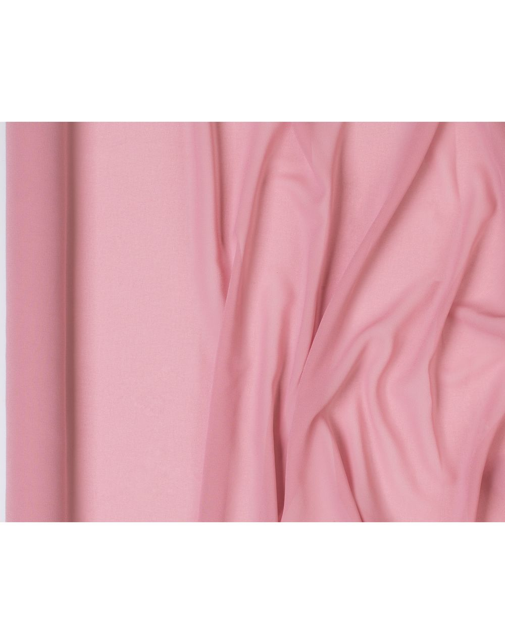 Mørk Rosa Bordløper i Chiffon - 48 cm x 5 meter