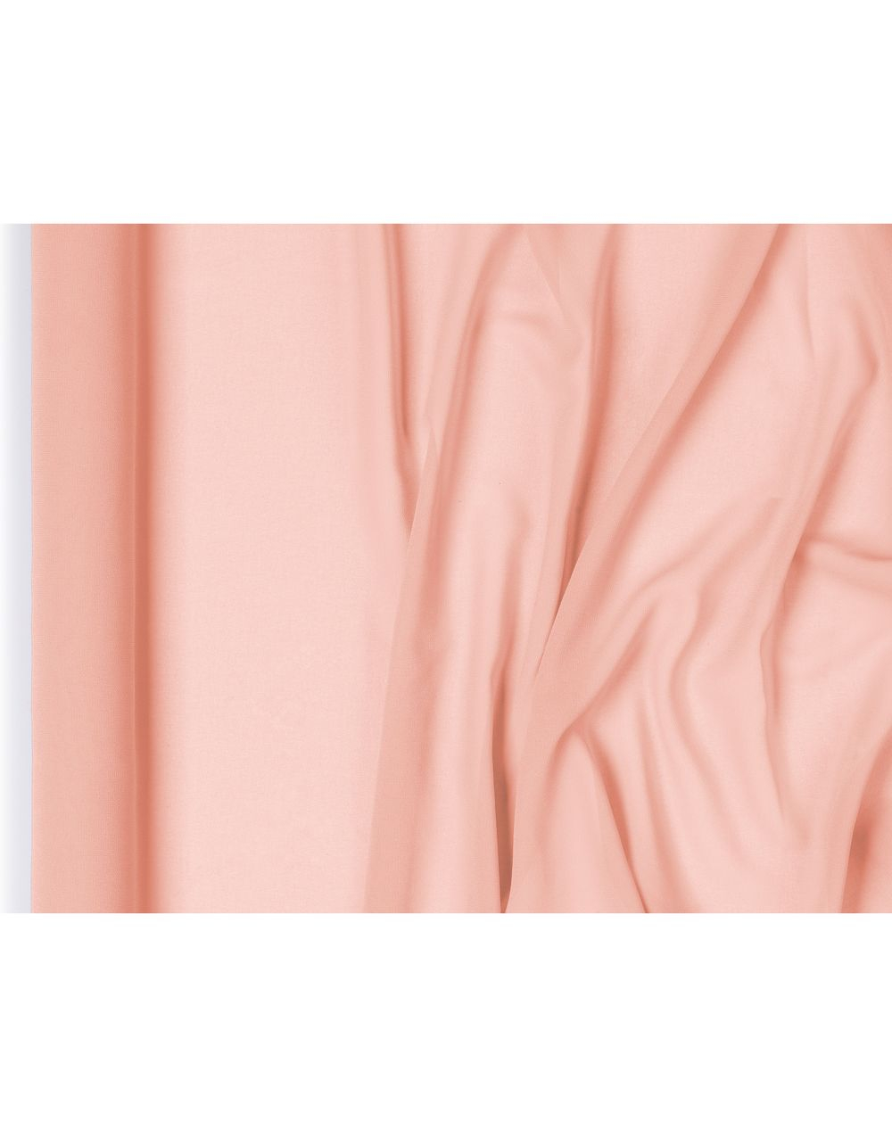 Lys Rosa Bordløper i Chiffon - 48 cm x 5 meter