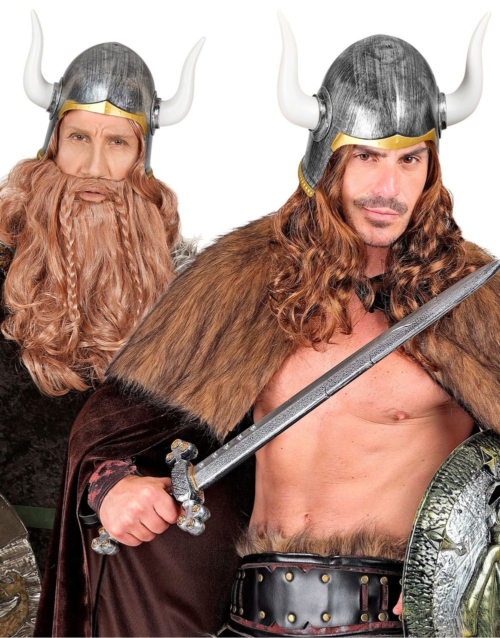 Viking Hjelm med Horn