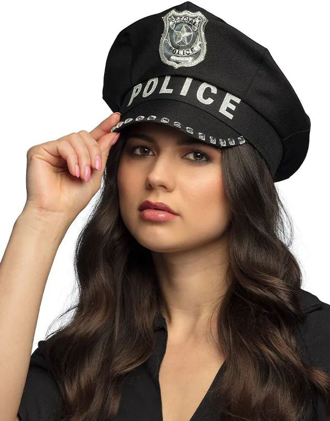 Politi Hatt med Stener