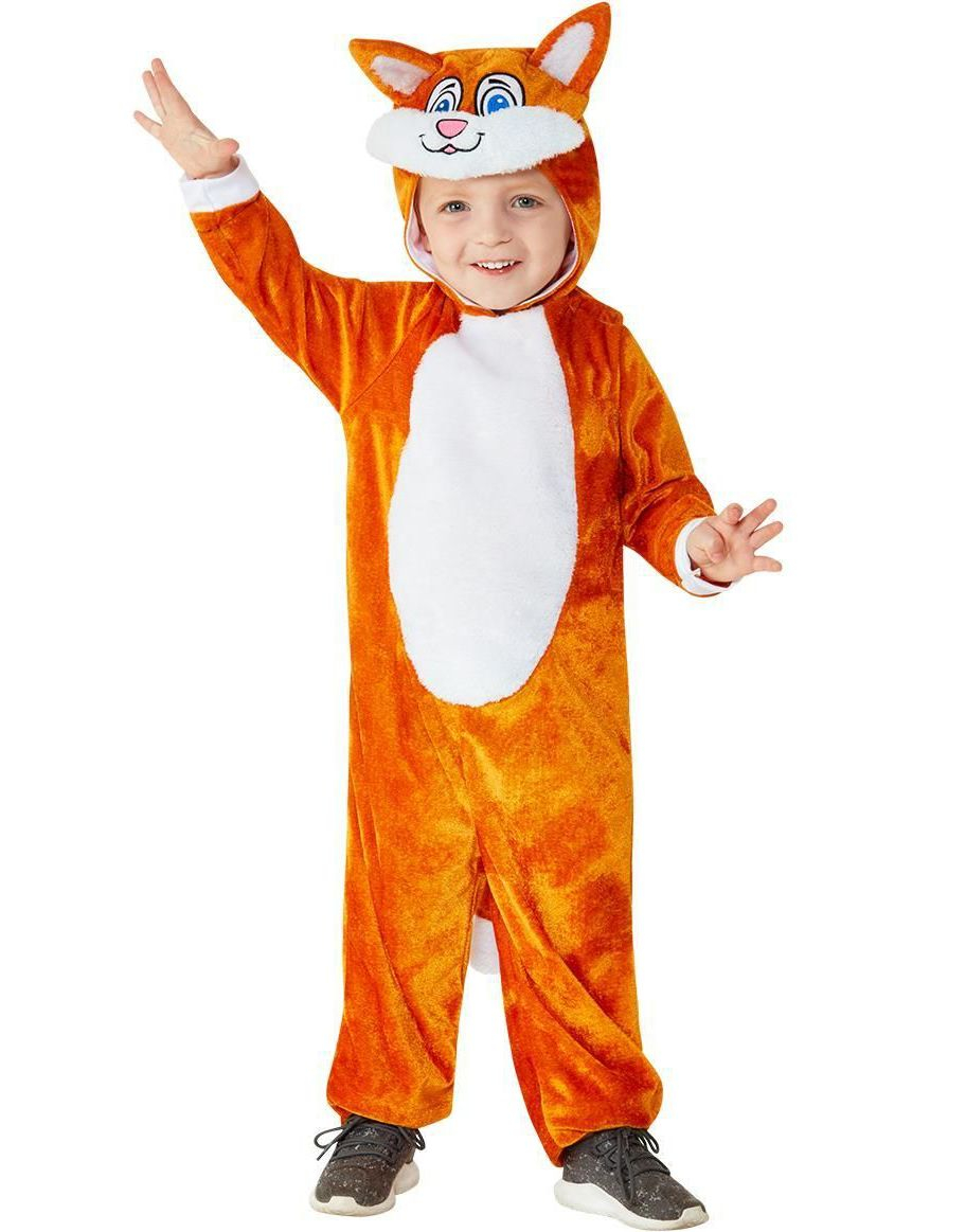 Katt Heldrakt Barnekostyme 1-2 ÅR