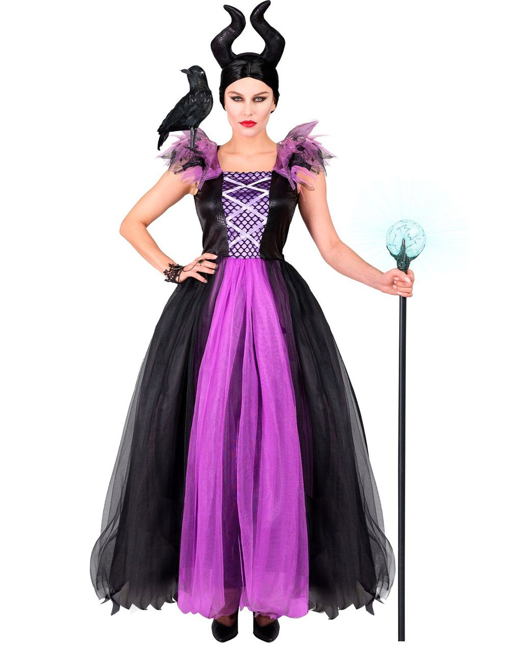 Maleficent Inspirert Kostyme til Dame