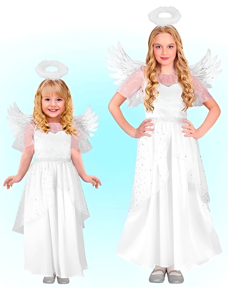 Engelkostyme til Barn med Vinger