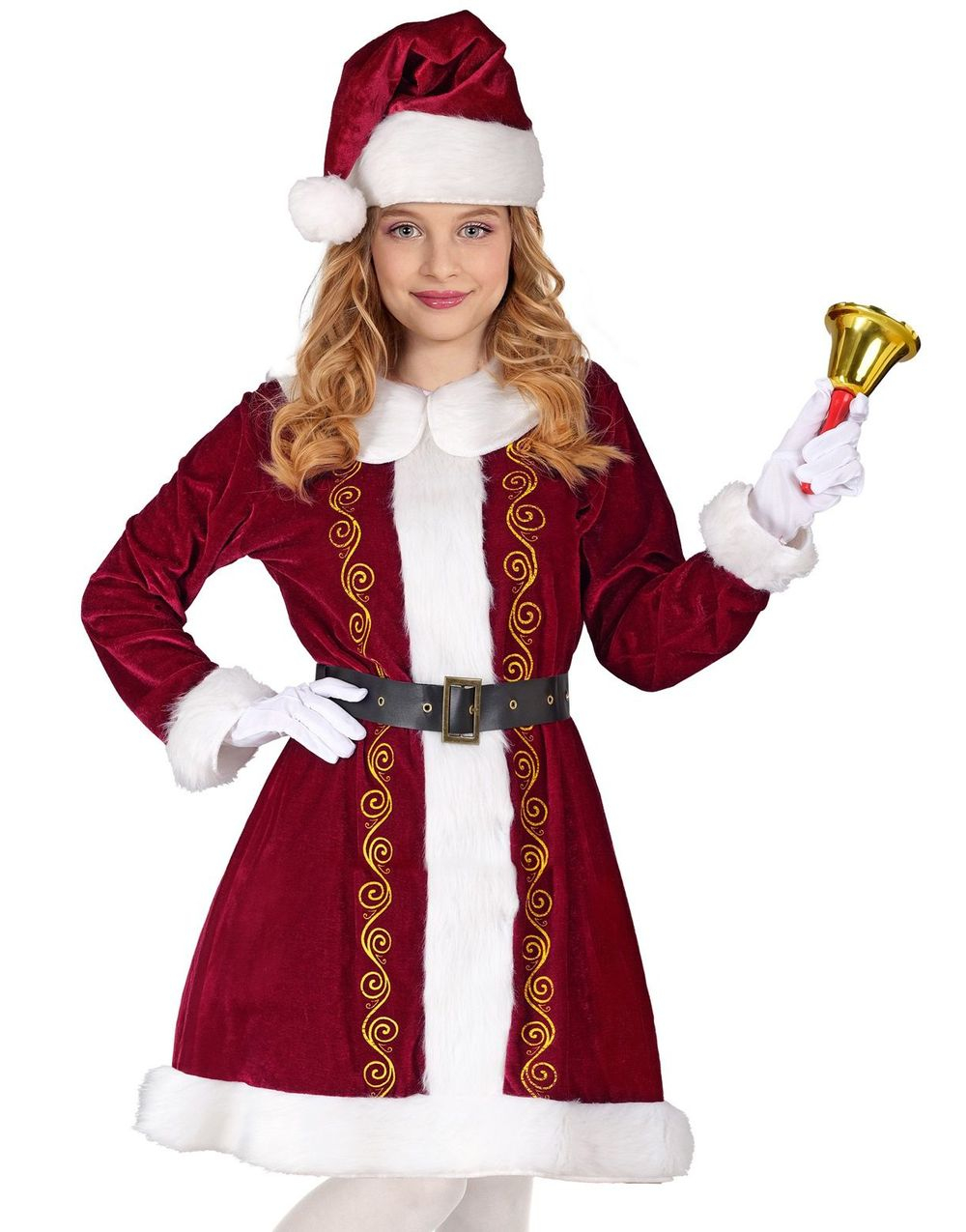 Nissekjole med Gylne Detaljer til Jente