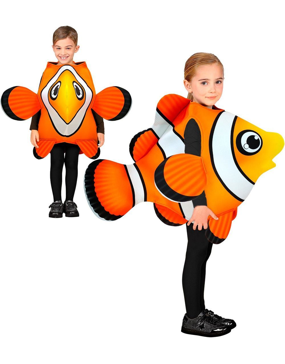 Gullfisk - Kostyme til Barn - 4-7 ÅR