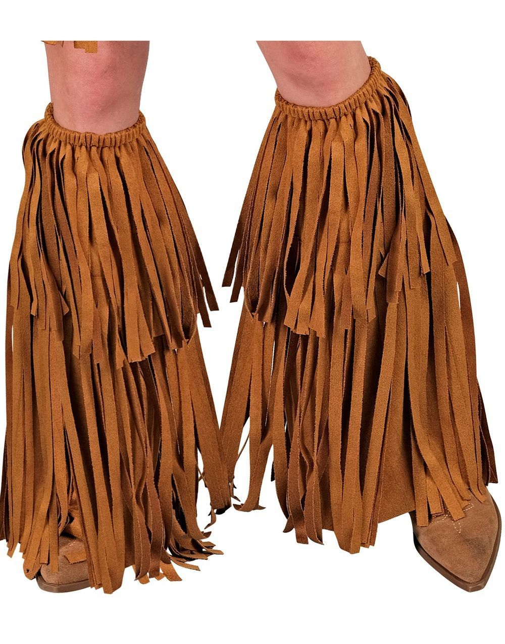 Frynsete Brune Skoovertrekk