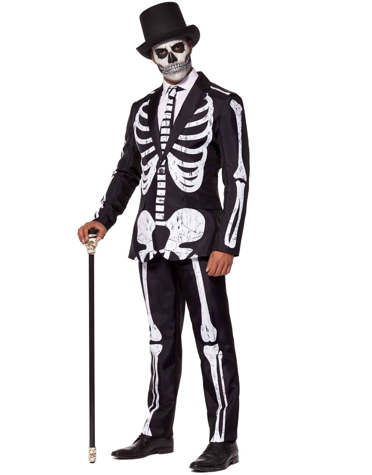Skjelett Dress til Herre - Suitmeister