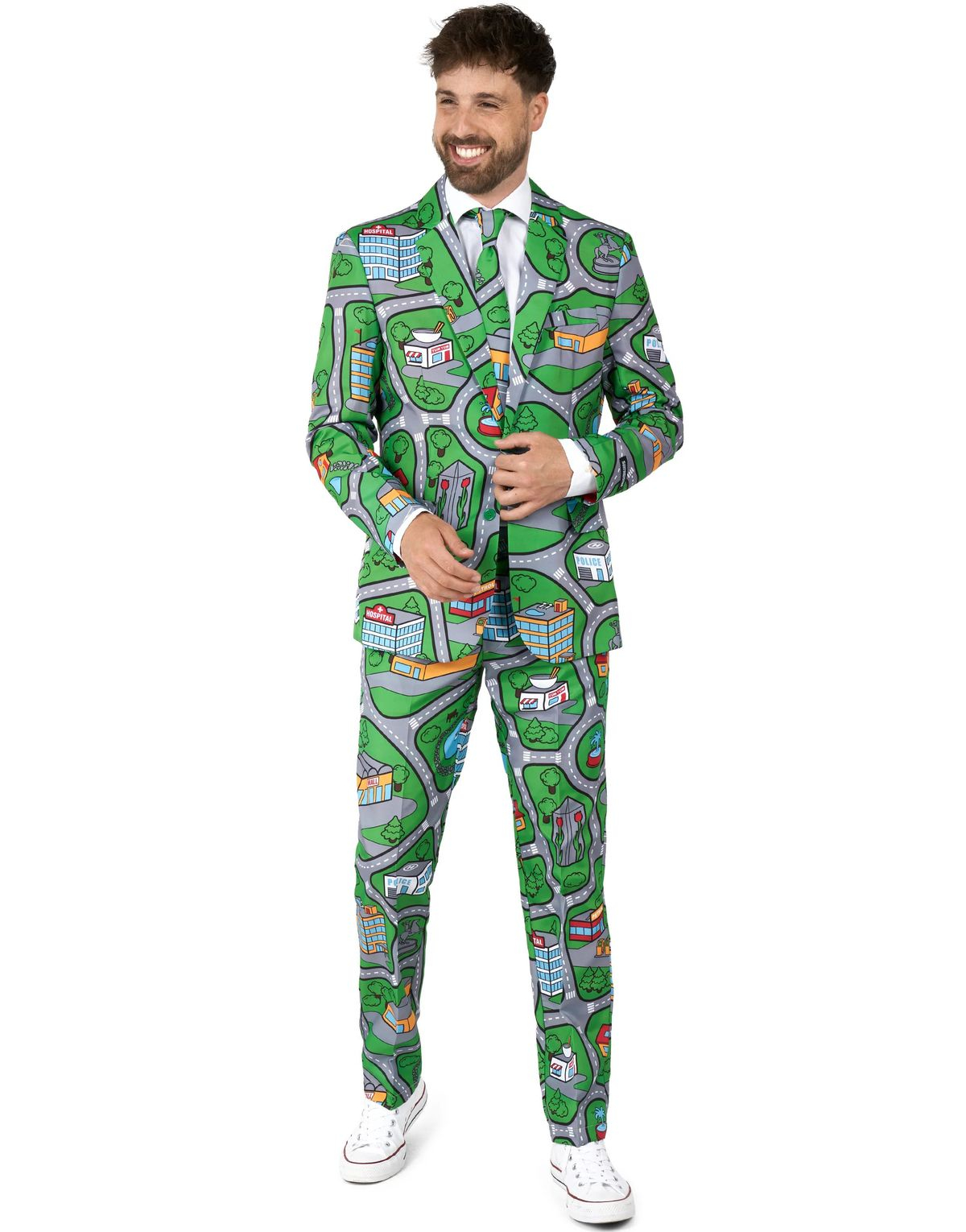 Dress til Herre med By-Teppe Motiv - Suitmeister