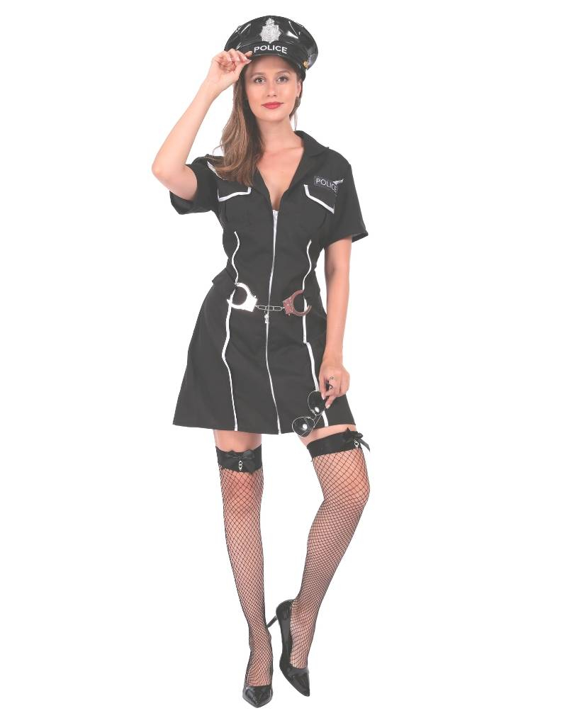 Politi Kostymekjole til Dame - Onesize