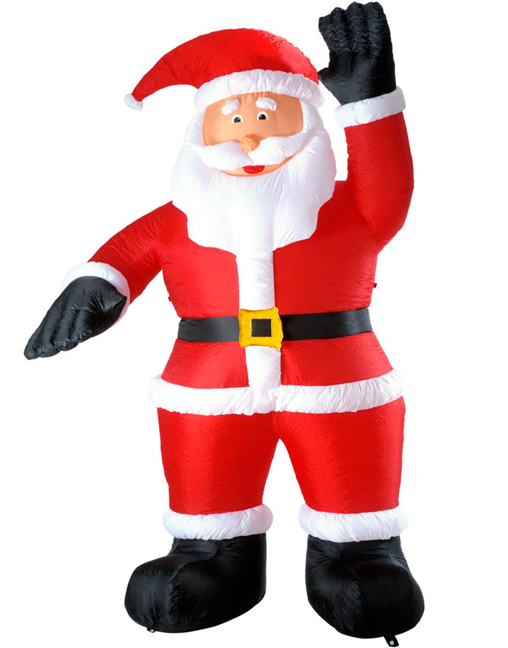 STOR Oppblåsbar Julenisse med Lys 244 meter