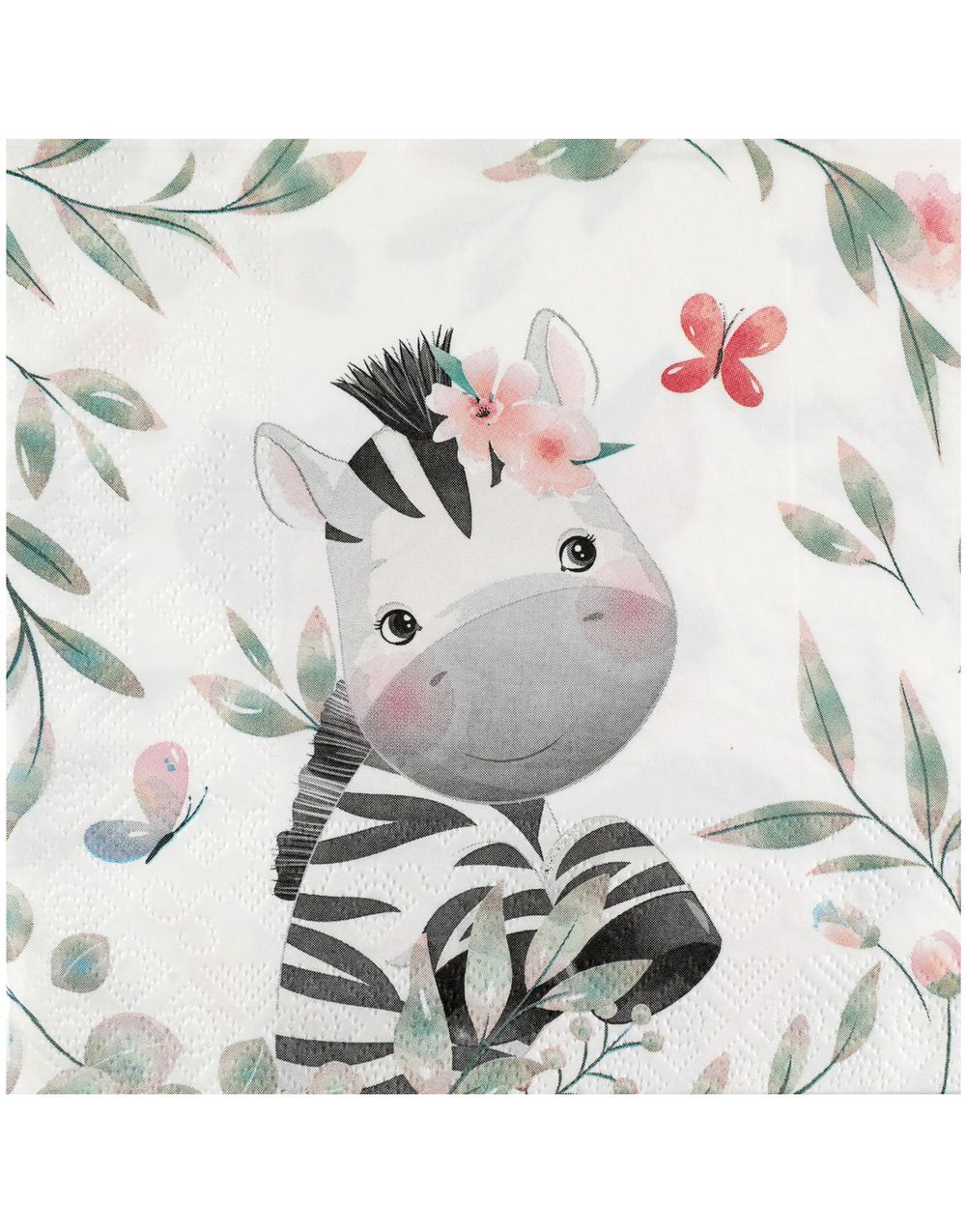 20 stk Babydyr Servietter 33x33 cm