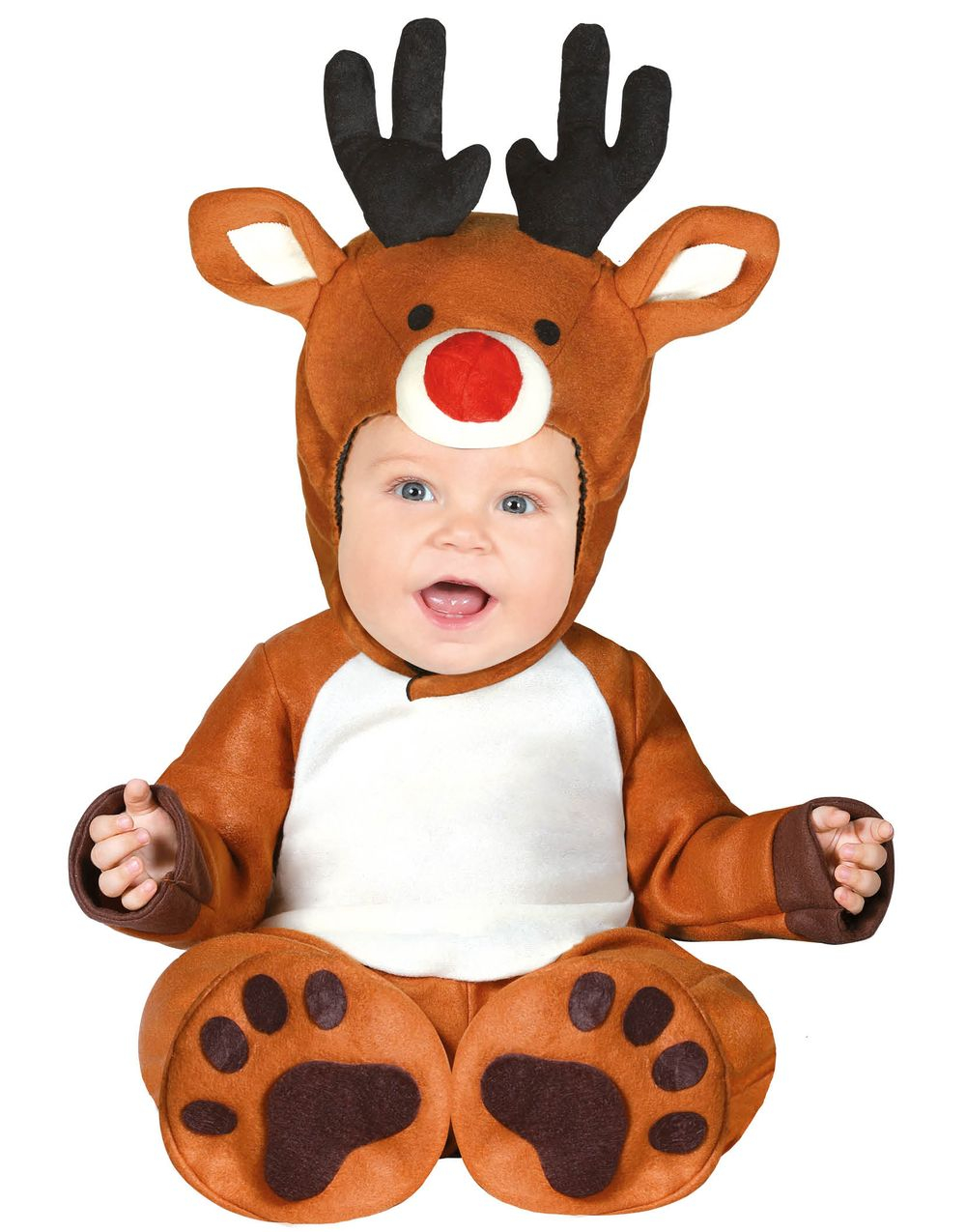 Søtt Rudolf Kostyme til Baby