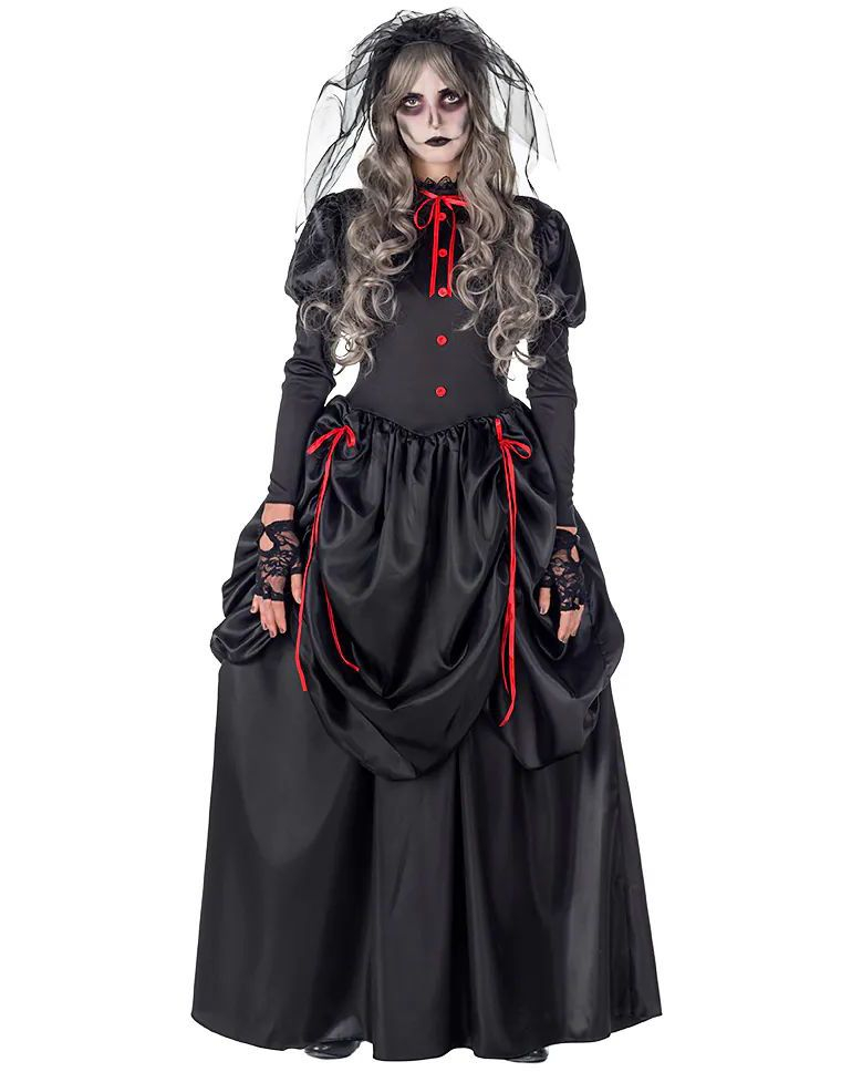 Black Widow - Gotisk Kostyme til Dame