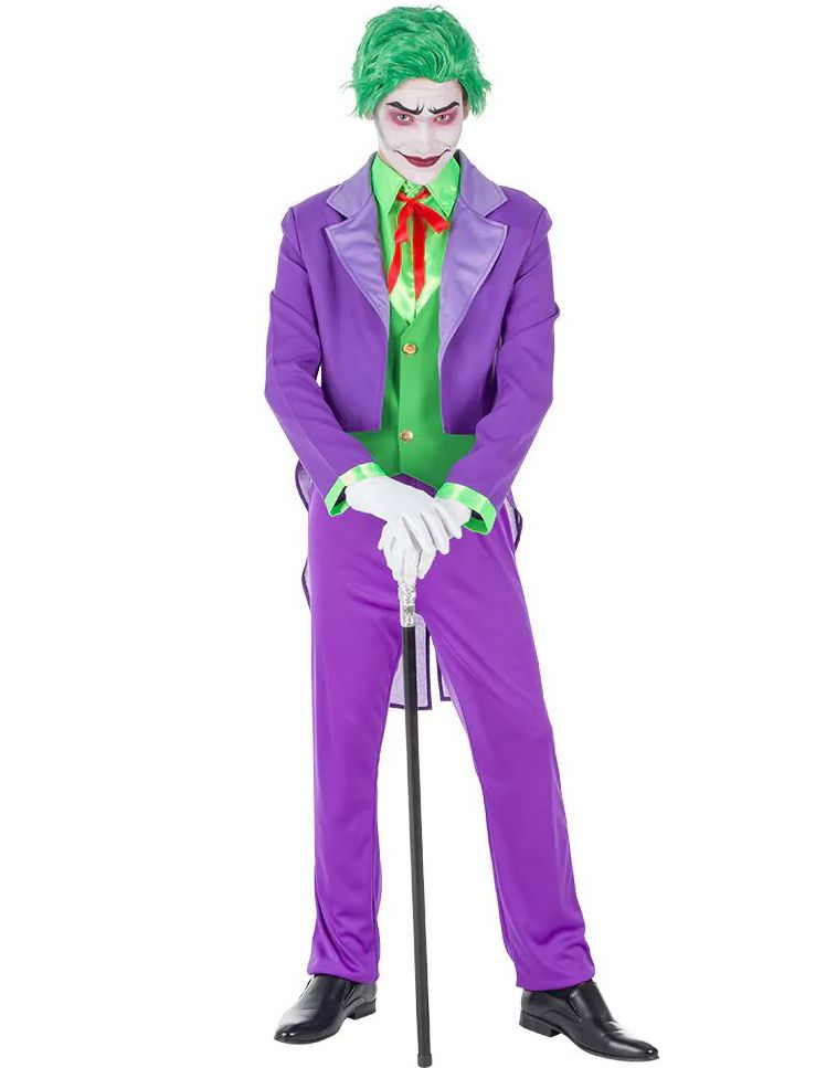 Evil Genius - The Joker Inspirert Kostyme til Herre