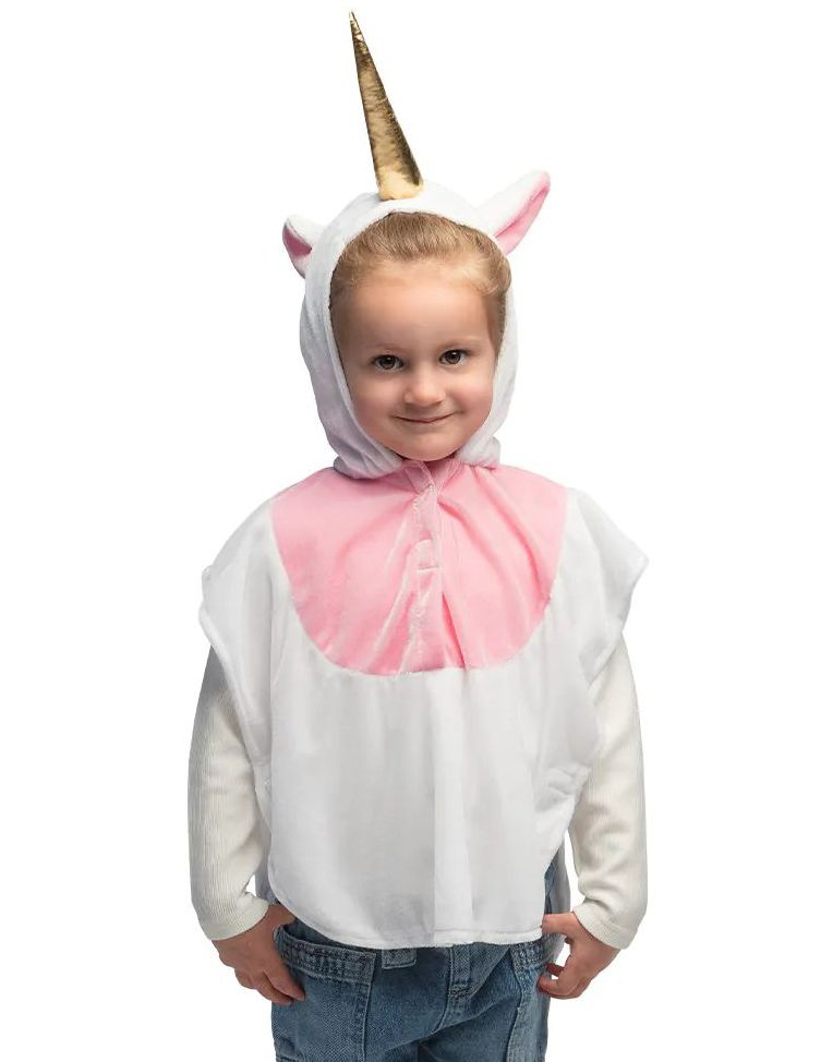 Poncho Enhjørning til Barn - 3-4 År