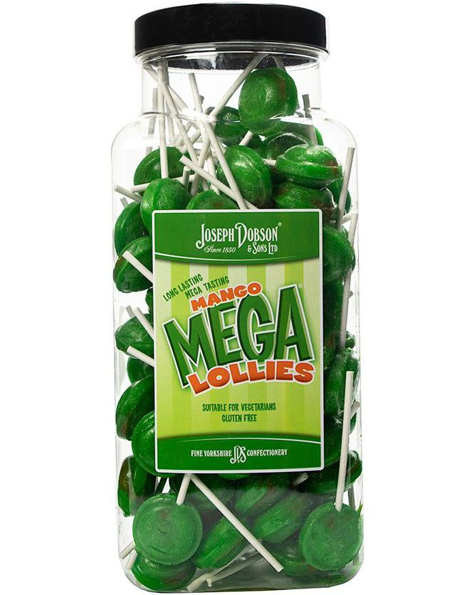 1,9kg Dobsons Mango - Long Lasting Mega Lollies