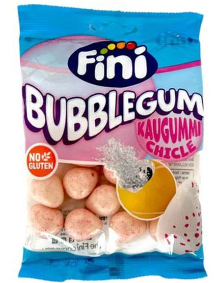 Fini Dino Eggs Bubblegum - Pose med Dinosauregg Tyggegummi 75 gram
