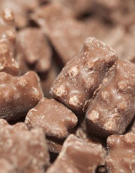 1,2 kg Franssons Nallar - Skumbamser med Sjokoladetrekk