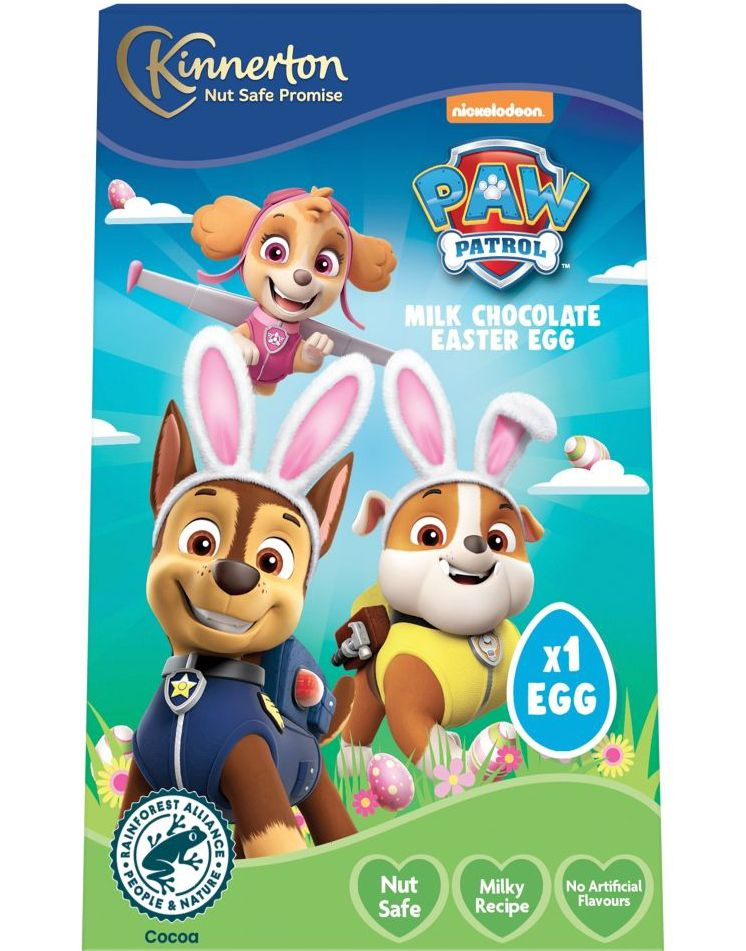 Kinnerton Paw Patrol Sjokoladeegg 50 gram