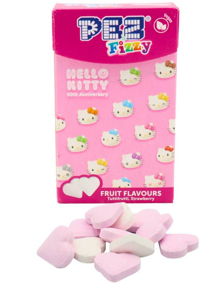 Pez Fizzy Hello Kitty Flip Top Box 30 gram