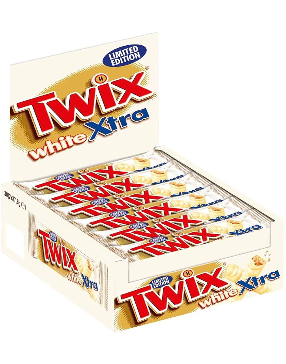 30 stk Twix White Xtra - Hel Eske 2,25 kg