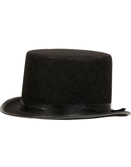 Svart Flosshatt til Barn