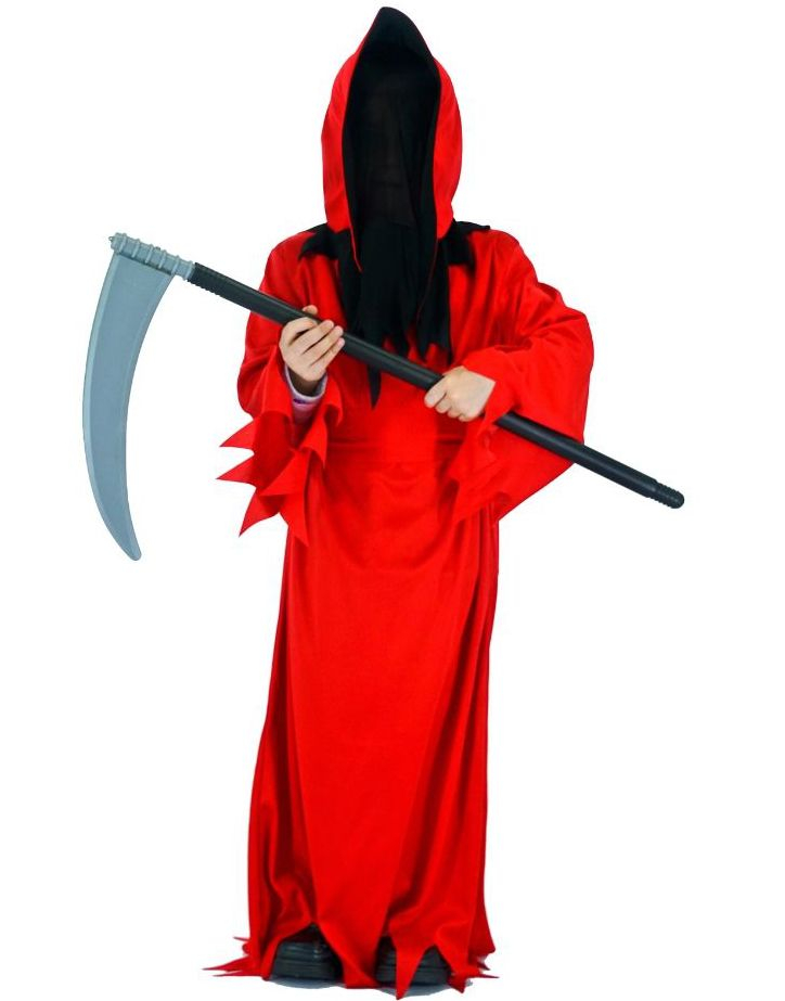 Komplett Svart Reaperkostyme til Barn