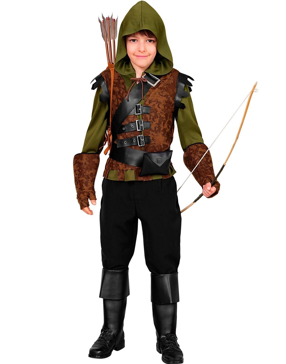 Robin of Sherwood - Robin Hood Inspirert Kostyme til Barn