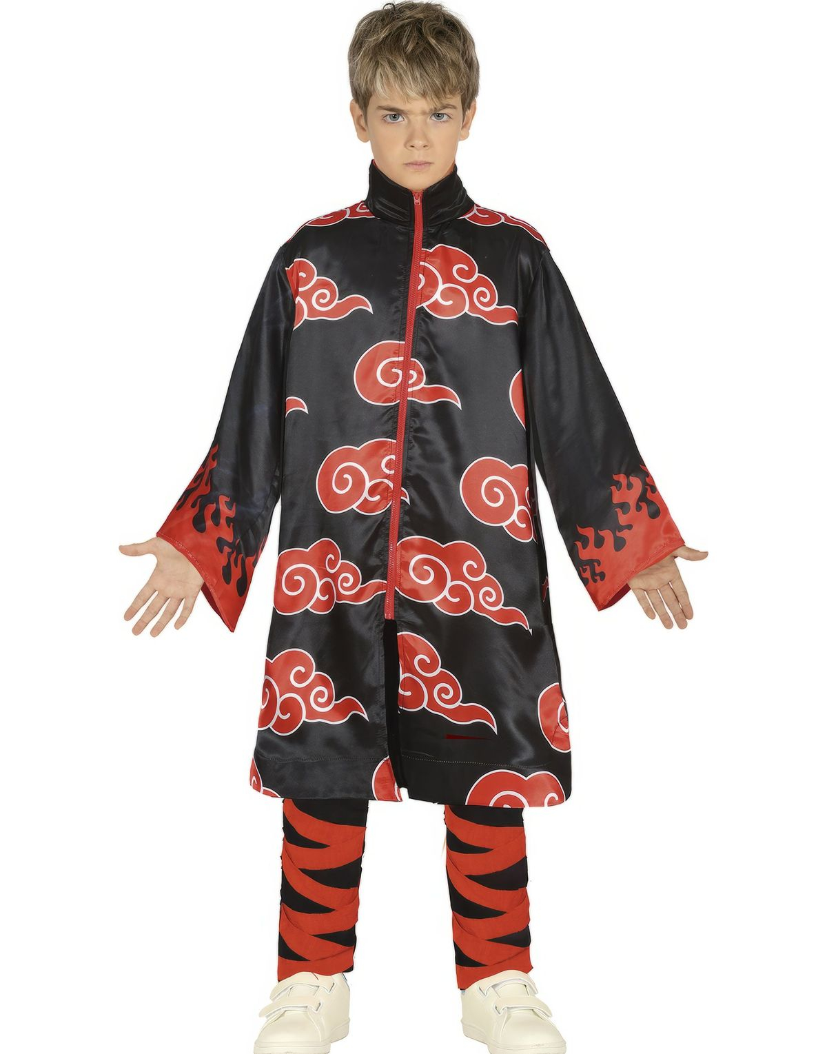 Naruto-Inspirert Akatsuki-Kostyme til Barn